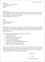 Contoh cover letter lulusan sma. Contoh Surat Lamaran Kerja Untuk Sales Canvas Fresh Graduate Tanpakoma