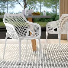 Deines Stacking Patio Dining Chair Patio Dining Chairs Dining Chairs Dining Chair Cushions
