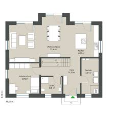 Das domizil 192 grundrisse mit einliegerwohnung ihr town. Einfamilienhaus Hainbuchenallee Modern Mit Satteldach Gussek Haus Hausbaudirekt De