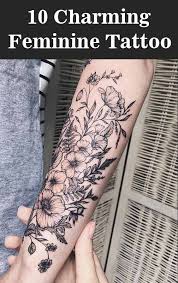 Collection by perfect tattoo artists. 10 Charming Feminine Tattoo Designs Top Beauty Magazines Kadinsi Dovmeler Dovmeli Kadin Dovme Tasarimlari