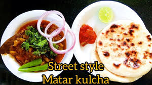 Street Style Matar Kulcha Kulcha Recipe Recipes Indian Food Recipes