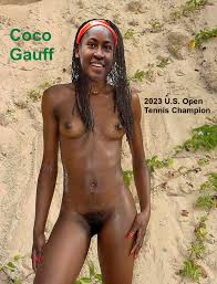 PICunt.com - Coco Gauff Nude Tennis Champion on a beach