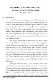 Pidato Tentang Pendidikan Panjang Lukisan