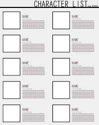 Template Character List Type A By 4thsquad Deviantart Com