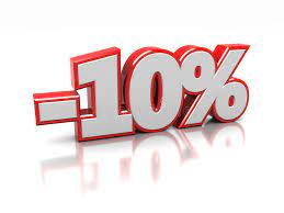 10 Percent Stock Illustration Illustration Of Risk Background 27296733