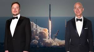 Petitions to stop jeff bezos' earth reentry collected more than 56,000 signatures. Der Alles Bezos Musk Vs Bezos Das Duell Der Raketenbauer Golem De