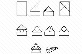Free download paper plane svg icons for logos, websites and mobile apps, useable in sketch or adobe illustrator. Steps To Make A Paper Airplane Svg Cut File By Creative Fabrica Crafts Creative Fabrica