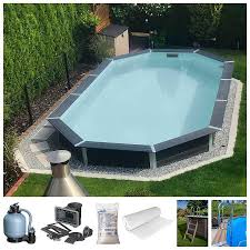 Gre Achteckpool Composite 8 Tlg In Verschiedenen Grossen Online Kaufen Otto In 2020 Schwimmbader Hinterhof Swimming Pool Pool