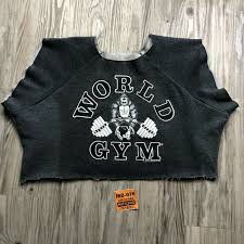 Shop for men's gym tank tops at walmart.com. Authentic World Gym Bodybuilder Gorilla Tank Top Musc Gem
