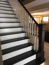 If you are on the fence about it, do one step with stain and poly to see how it looks. Claremont Harmony Hardwood Stairs