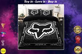 Comforter, bed sheet, and pillow inserts are not included. Special Edition Fox Racing Symbol Bedding Set