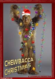 Somehow I Always Thought He D Be Better With Christmas Lights Than I Am Merry Christmas Star Wars Christmas Star Wars Awesome Star Wars Love