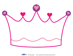 You Can Use This Design In Many Creative Ways For Example You Can Print It On Colored Paper Or Pr Crown Template Princess Printables Templates Printable Free