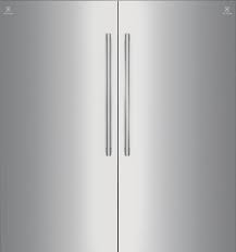 An electrolux fridge is very stylish and comes equipped with the latest technological advances in refrigeration. Electrolux 1241027 33 Inch Stainless Steel Counter Depth Side By Side Refrigerator In Stainless Steel Appliances Connection