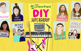 This tee typically runs slightly small in size so we suggest sizing upyellow vintage wash hand printed in melbourneofficial triple j merchworldwide shipping available. Triple J Unearthed Announces Diy Supergroup Finalists Nme Australia