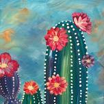 Paint Nite: Colorful Cactus