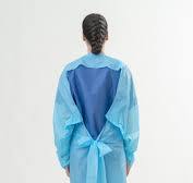 Medtecs Disposable Isolation Gowns - AAMI Level 4, PPSB+PE Fabric, Elastic  Cuffs, Unisex (100 Pack)