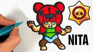 Her super summons a massive bear to fight by her side!. Dessin Brawl Stars Youtube