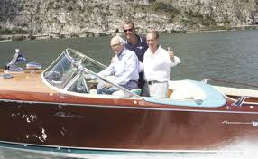 Riva And Lamborghini Thumbs Up Chris Craft Wooden Boats Riva Boat Boat