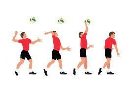 El jugador lanza el balón al aire y lo golpea con fuerza hacia el campo contrario. Fundamentos Del Voleibol Los Fundamentos Tecnicos Del Voleibol