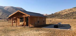 Escape the daily grind with a getaway in a cabin or yurt along oregon's coastline. Cottonwood Cabins Open And Ready To Rent Cottonwood Canyon State Park