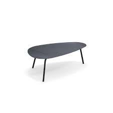Occasionally you might want to relax your feet onto it, sometimes it serves as a color station, and some situations it can be as a work corner. Big Coffee Table Terramare With Black Legs By Emu Lovethesign