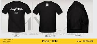 Download Mockup Kaos Hitam Polos Hd