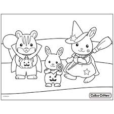 Calico critters coloring pages to and print for free. Coloring Calico Critters