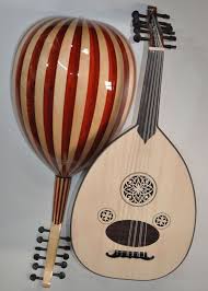 Handmade Arab Acoustic Turkish Oud Lute 11 Strings Walnut And Spruce Lute Musical Instruments Dulcimer