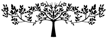 Tree And Leaves Silhouette Expanded - Openclipart