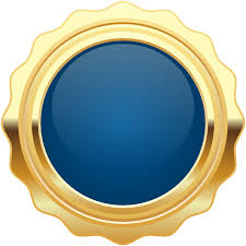 Seal Badge Blue Gold Png Clip Art Image Art Images Art Poster Design Black Texture Background Gold banner, golden banner s png. seal badge blue gold png clip art image