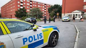 Flera personer ringde strax efter klockan elva på torsdagskvällen till polisen och uppgav att de hört smällar. Jldpdxsofyfqcm
