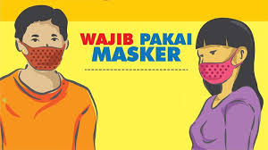 Virus corona gambar kartun orang pakai masker png | . Diingatkan Pakai Masker Penjual Gorengan Emosi