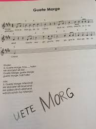 Guete Morge Kindergarten Lieder Lieder Kinderlieder