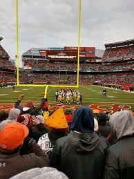 Firstenergy Stadium Section 120 Home Of Cleveland Browns