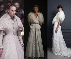 Game Of Thrones Wedding Dress Style Inspiration Sansa Stark Wedding Dress Wedding Dres Sansa Stark Wedding Dress Wedding Dresses Unique Wedding Dress Styles