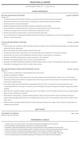 Browse resume examples for project manager jobs. Healthcare Project Manager Resume Sample Mintresume