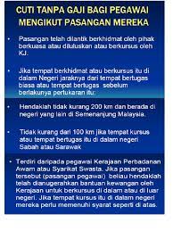 Maybe you would like to learn more about one of these? Syarat Mohon Cuti Tanpa Gaji