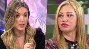 Belén Esteban y Marta Riesco, bronca monumental con graves insultos y casi se pegan en el exterior de Telecinco