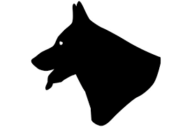 Download German Shepherd Dog Head Silhouette Graphic By Idrawsilhouettes Creative Fabrica PSD Mockup Templates