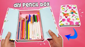 I'm actually really looking forward to fall. How To Make Pencil Box Case For Back To School Diy Pencil Case Youtube