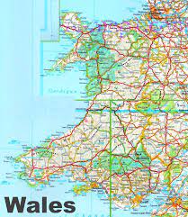 Large detailed map of new south wales with cities and towns. Detailed Map Of Wales