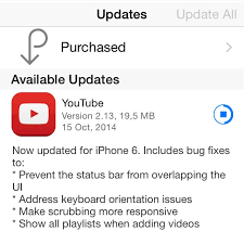 Upgrading to ios 8 is pretty simple, you just need to click update on itunes or install now on an ios device. Youtube App Updates For Iphone 6 And Ios 8