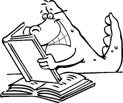 New users enjoy 60% off. A Dinosaurus Who Love To Read Book Coloring Page Coloring Sun