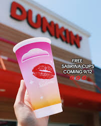 It's everything 😍😍 This Friday, September 12th, our reusable sabrina cups  will be free with purchase of any daydream refresher, while supplies last.  Limited quantities so get yours while you can! Terms