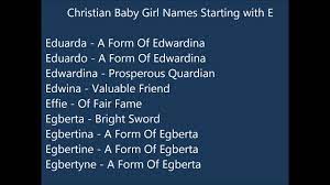 Share this with your friends. Unique Indian Baby Girl Names Starting With E Hno At
