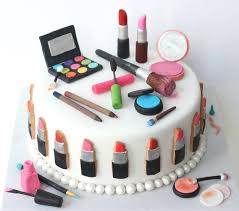 See more ideas about kids cake, cake decorating, cake. Make Up Cakes Make Up Cake Mister Baker You Will Need Some Colorful Fondant And Having