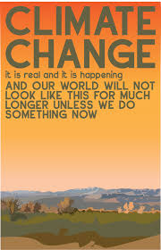 I really like how you explored how climate change impacts other processes on earth, like erosion. Climate Change Poster Project On Behance