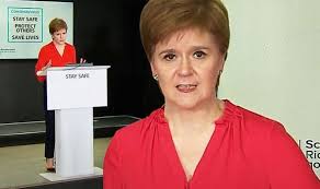 Nicola sturgeon is the first minister of scotland and the leader of the snp. Nicola Sturgeon Sparks Fury As She Orders Scots To Stay Away From England Uk News Express Co Uk