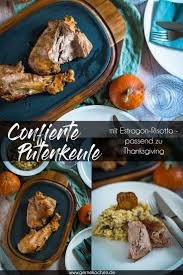 Rezept Confierte Putenkeule Mit Estragon Risotto Gernekochen De Rezept Rezepte Lecker Lebensmittel Essen